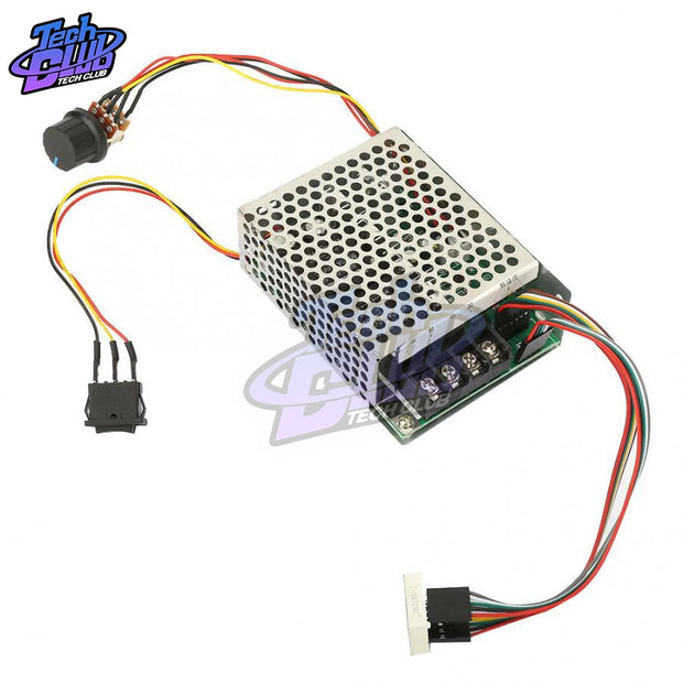 Digital Display 0~100% adjustable 10-55V 60A PWM DC Motor Speed Controller 12V 24V 48V 2000W MAX Reversible Potentiometer
