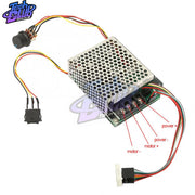 Digital Display 0~100% adjustable 10-55V 60A PWM DC Motor Speed Controller 12V 24V 48V 2000W MAX Reversible Potentiometer