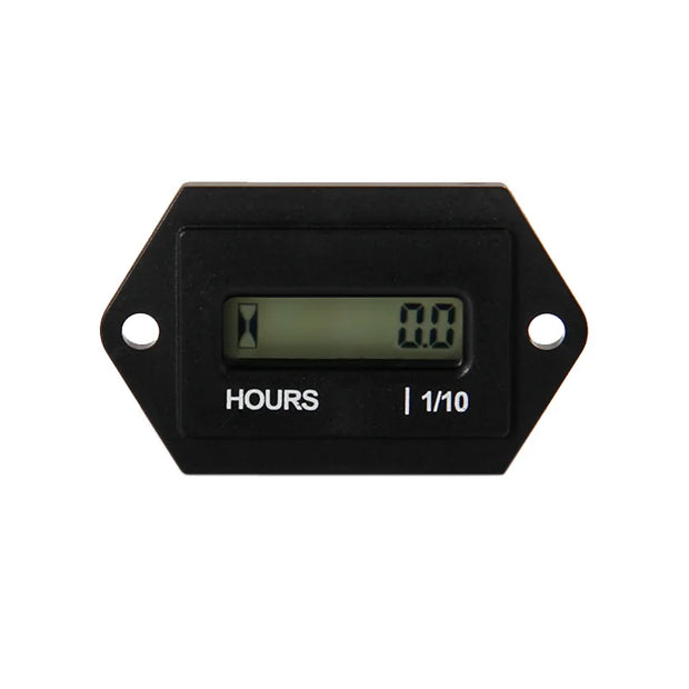 Digital LCD Hour Meter For Any Engine Marine Marine ATV Motorcycle Snowmobile Jet Ski Dirt Bike Scooter MotorbikePit Bike Tracto