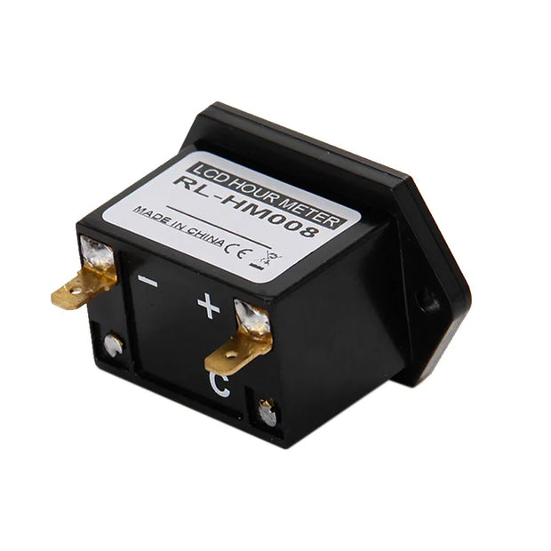 Digital LCD Hour Meter For Any Engine Marine Marine ATV Motorcycle Snowmobile Jet Ski Dirt Bike Scooter MotorbikePit Bike Tracto