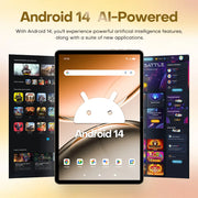 Original Pad 8 Ultra 11 Inch 16GB RAM 1TB ROM tablet Android 14 Core Pad Tablet PC Phone Dual Wifi tablette android 8800mah