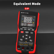 Digital Resistance Meters Portable Professional Measuring Instrument Capacitor Resistor Inductors Tester Electrician Tool Det