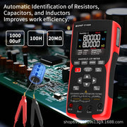 Digital Resistance Meters Portable Professional Measuring Instrument Capacitor Resistor Inductors Tester Electrician Tool Det