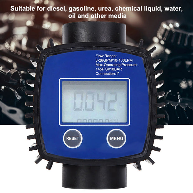 Digital Display  Meter Digital Display High Accuracy Water  Meter Flowmeter 1in Internal Thread  Gauge  Meter