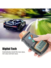 DT-2234C+ Digital Photo Tachometer Digital Engine Tachometer Digital Speedometer Digital Laser Photo Tachometer Non Contact Tach