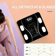 Digital bathroom scale-high-precision weighing scale, with large display screen, durable and sturdy structure,