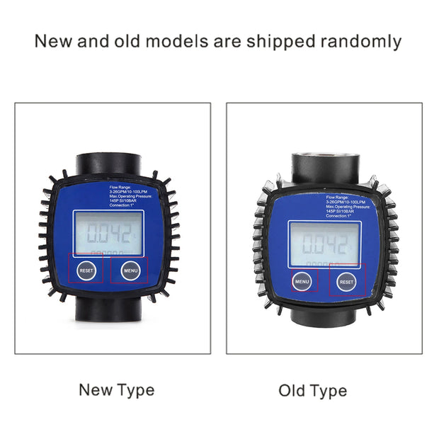 Digital Display  Meter Digital Display High Accuracy Water  Meter Flowmeter 1in Internal Thread  Gauge  Meter