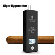 Digital USB Pocket Cigarettes Damp Detector Density Digital Smoking Humidity LCD Gadget Cigar Moisture Meter Tobacco Hygrometer